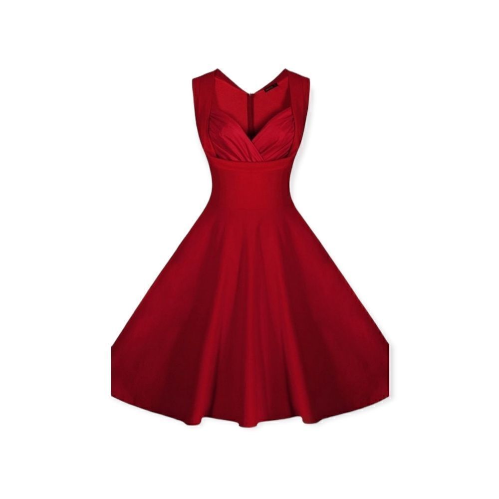 Red Pinup Style Dress